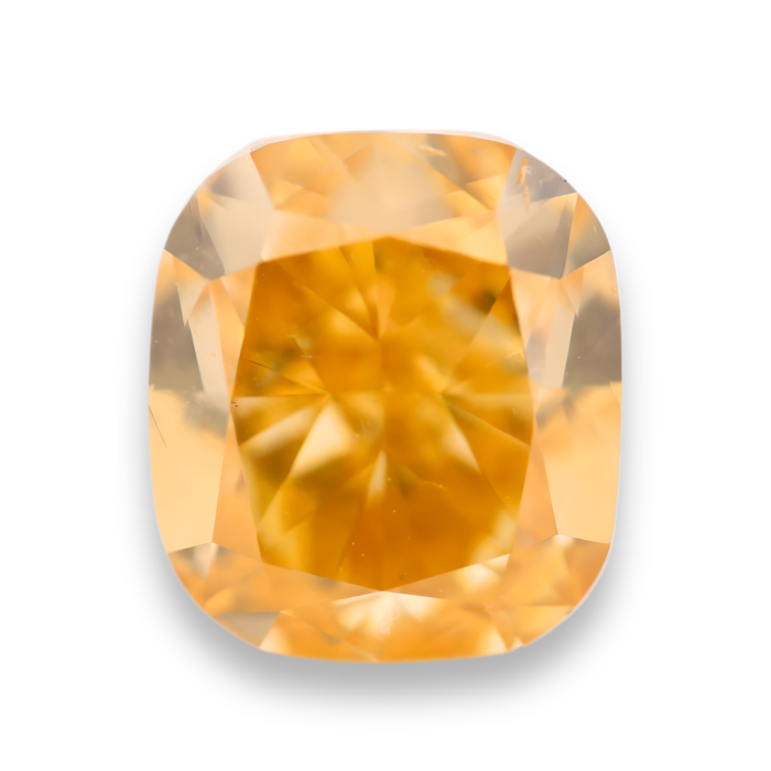 fancy deep orange yellow diamond