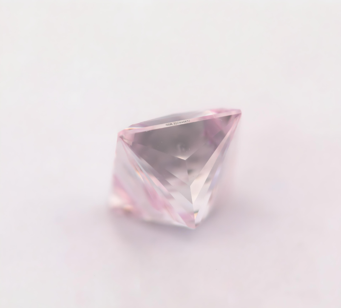 Pink Diamond - 0.83ct Natural Loose Fancy Faint Pink Color Diamond GIA Princess - Image 4