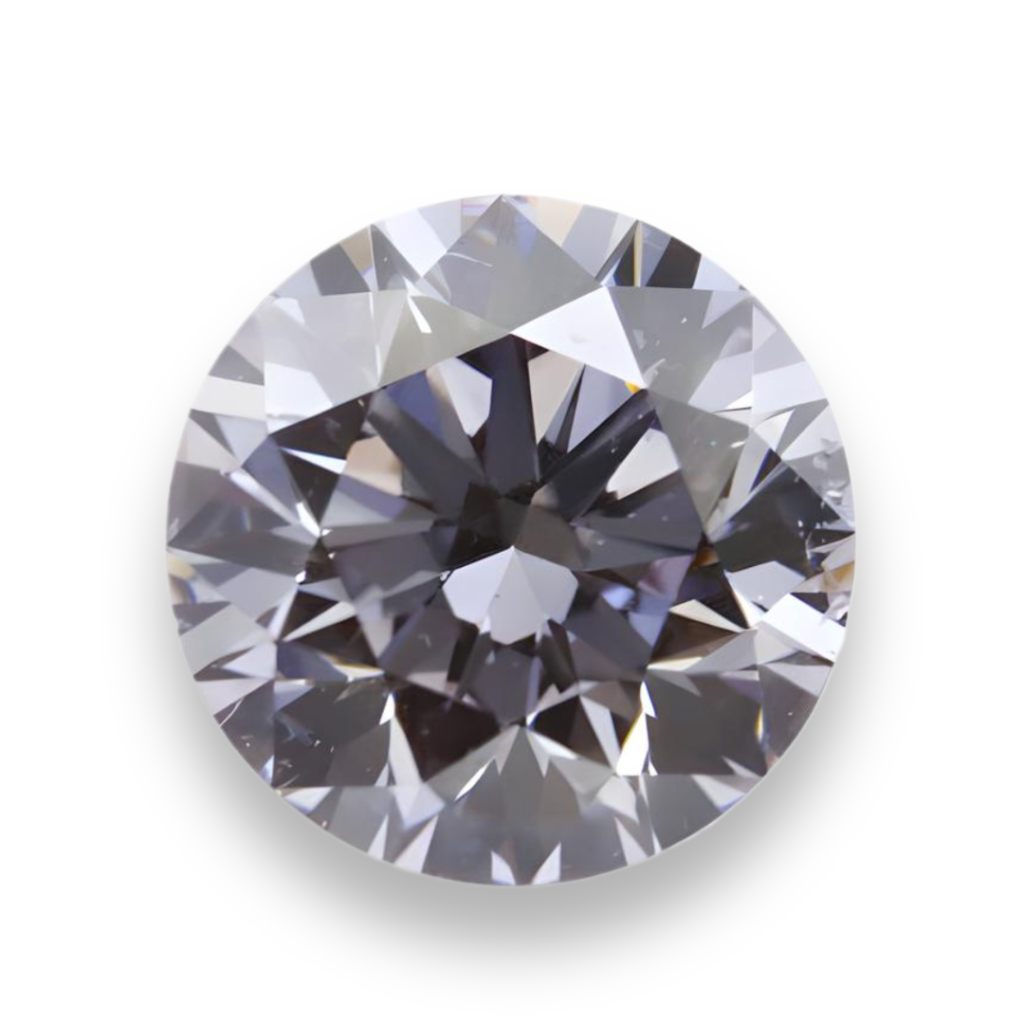 m45-0.034ct FANCY LIGHT GRAY 掻きむしり VIOLET i1