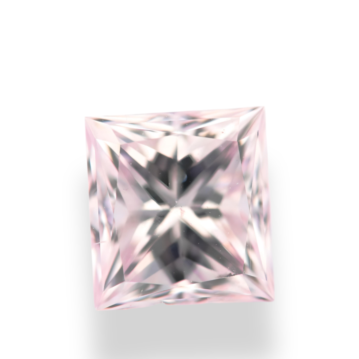 Pink Diamond - 0.83ct Natural Loose Fancy Faint Pink Color Diamond GIA Princess - Image 3