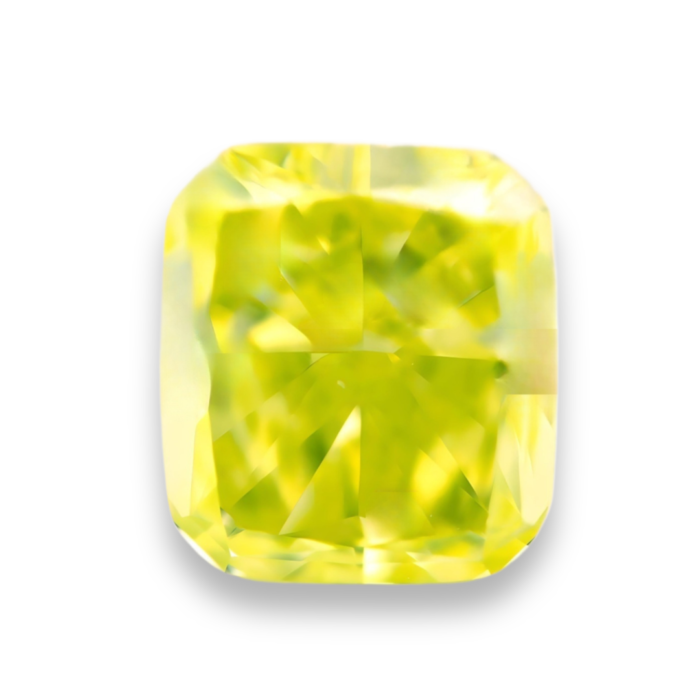 neon green yellow diamond
