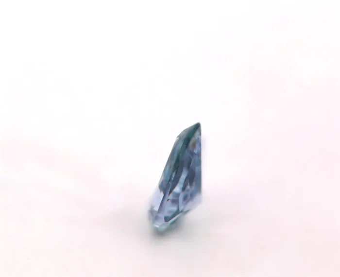 Blue Diamond - 0.20ct Natural Loose Fancy Grayish Blue Color GIA Pear Shape SI2 - Image 5