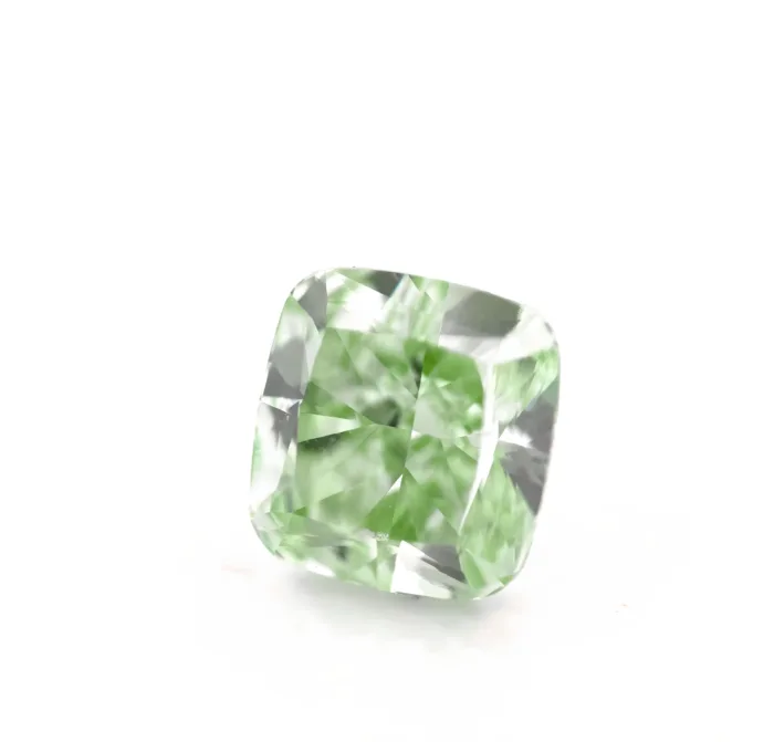 Green Diamond - 0.60ct Natural Loose Fancy Green Color GIA Cushion VVS1 Rare - Image 7