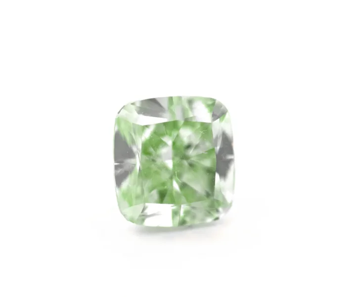 Green Diamond - 0.60ct Natural Loose Fancy Green Color GIA Cushion VVS1 Rare - Image 6