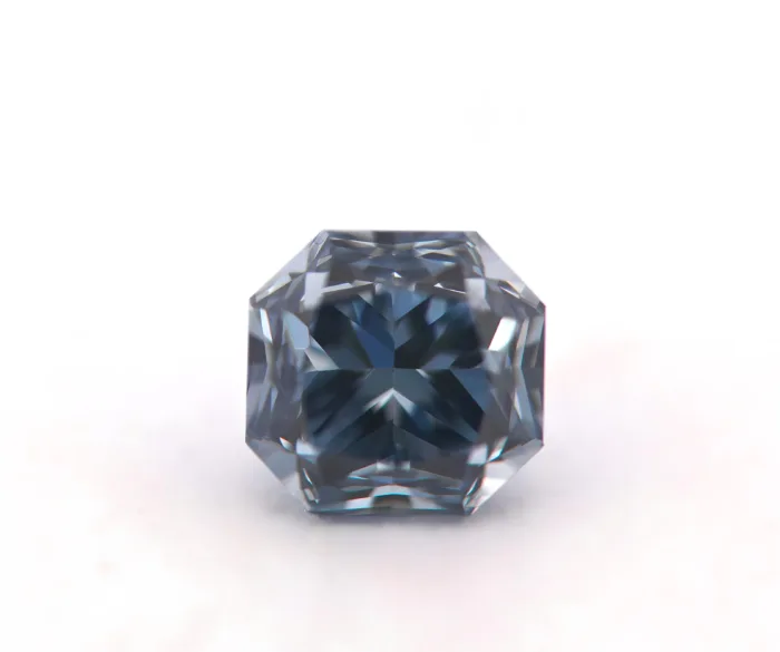 fancy blue diamond rdiant