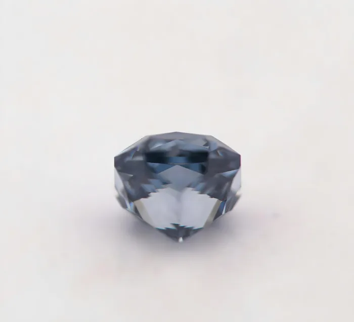 Blue Diamond - 0.35ct Natural Loose Fancy Gray Blue Deep Color GIA Radiant SI2 - Image 5