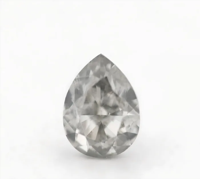Gray Diamond - 1.02ct Natural Loose Fancy Gray Color Diamond GIA Pear SI1 - Image 6