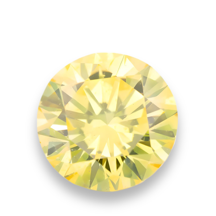 Yellow-Diamond-058ct-Natural-Loose-Fancy-Intense-Green-Yellow-GIA-SI2-Round