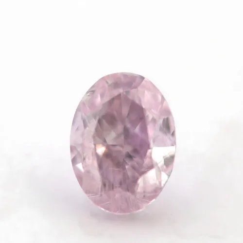 oval fancy pink diamond