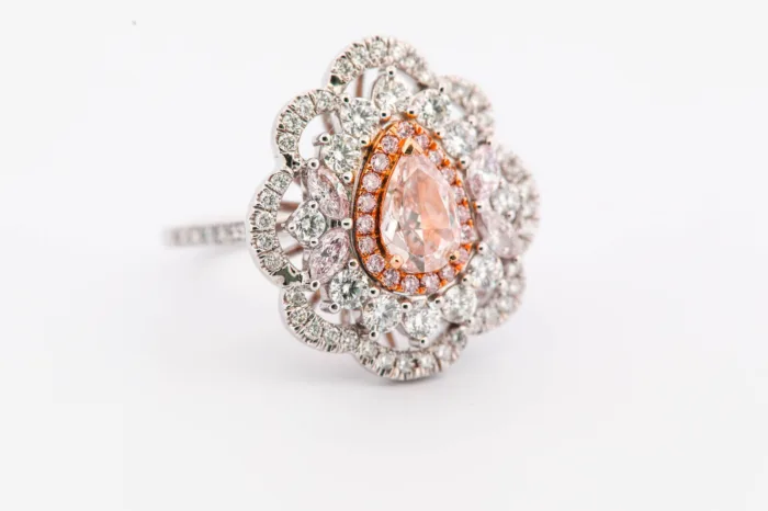 pink diamond ring