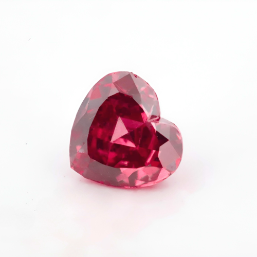 0.12 carat Carat Heart Modified Brilliant GIA Certified Diamond