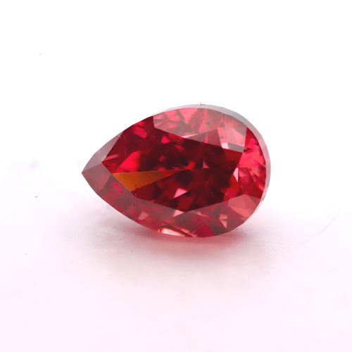 0.09 carat Carat Pear Modified Brilliant GIA Certified Diamond