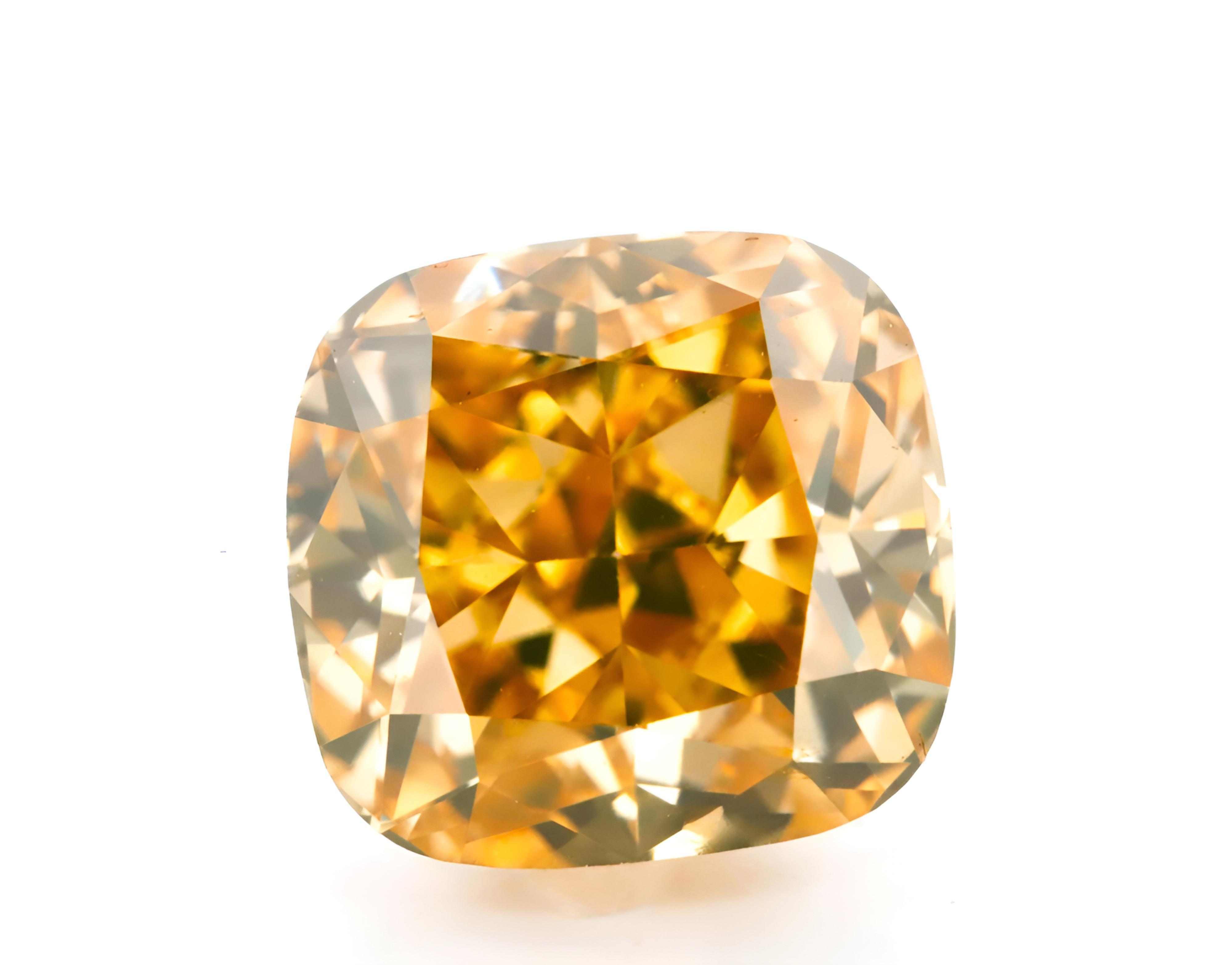 Fancy Deep Brownish yellow diamond