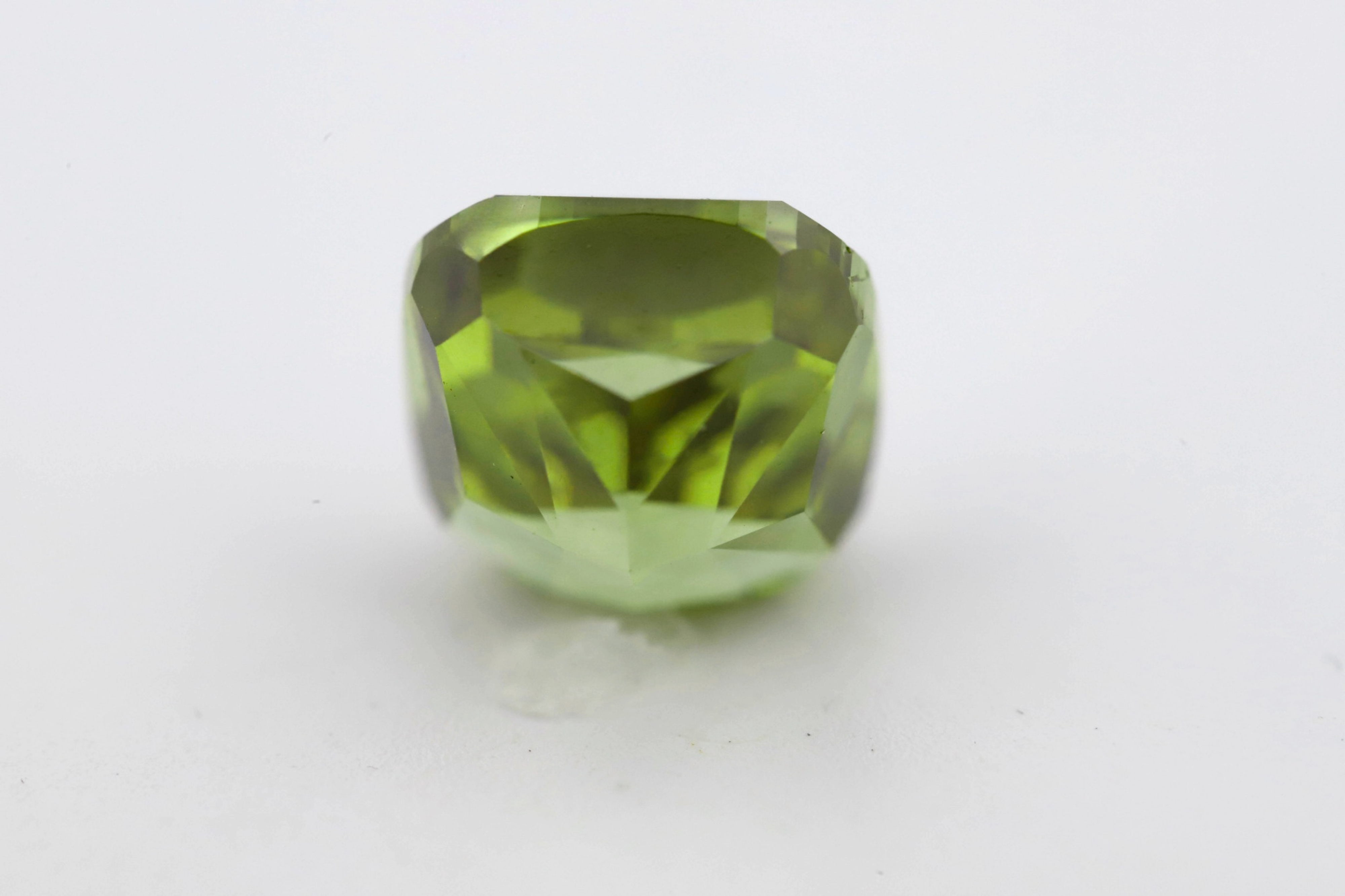 GIA Certified 1.00ct Fancy Deep Brown-Greenish Yellow Cushion Modified Brilliant SI2 - Image 4