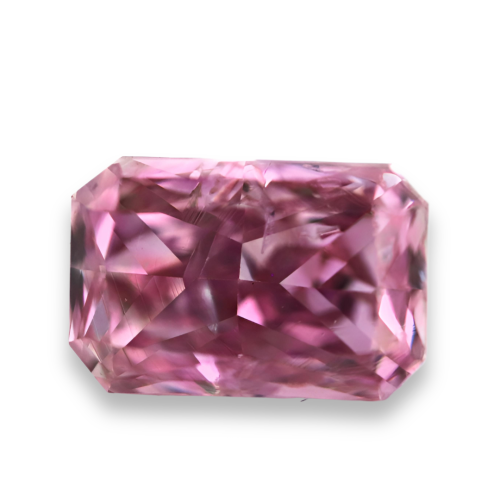 fancy intense pink purple diamond radiant