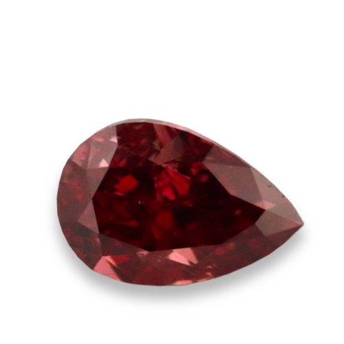 0.08 carat Carat Pear Modified Brilliant GIA Certified Diamond