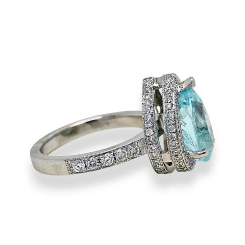 3.71 Carat Oval Guild Certified Diamond