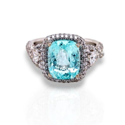 3.27 Carat CUSHION None Certified Diamond
