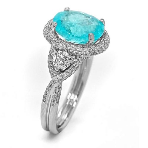3.61 Carat Oval None Certified Diamond