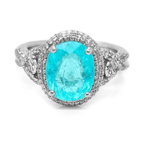 3.61 Carat Oval None Certified Diamond