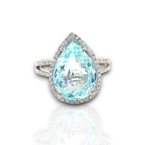 6.69 Carat PEAR None Certified Diamond
