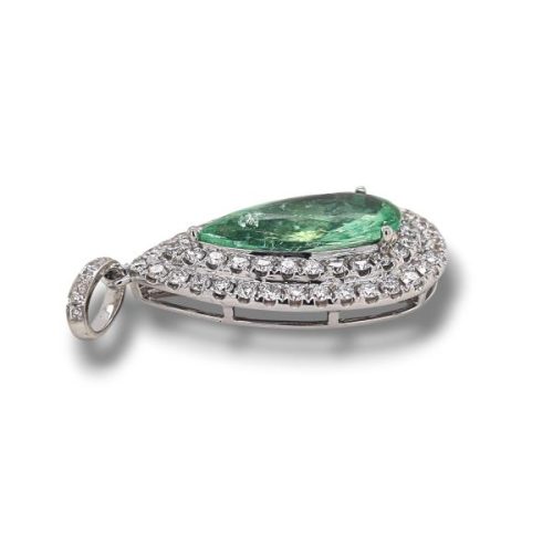 4.01 Carat Pear GIA Certified Diamond