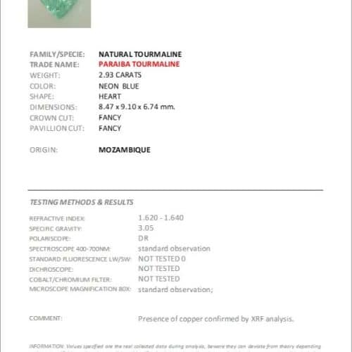 2.93 Carat Oval None Certified Diamond