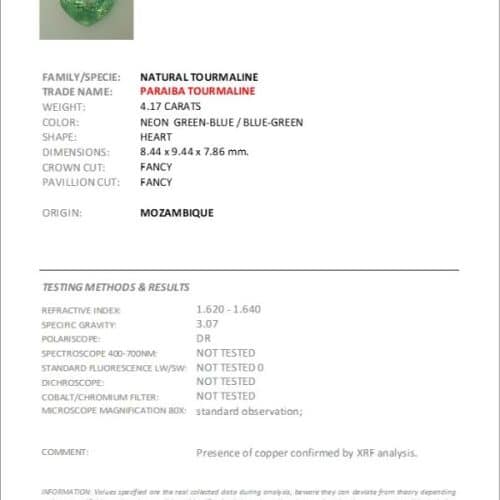 4.17 Carat Oval None Certified Diamond