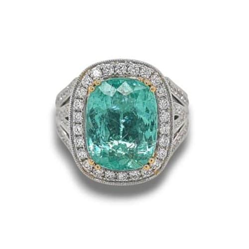 6.64 Carat Oval None Certified Diamond