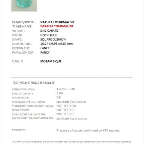 5.42 Carat Oval GIA Certified Diamond
