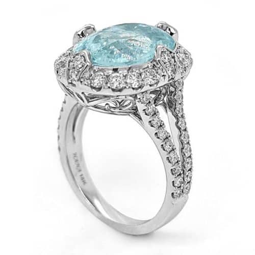 7.41 Carat Oval None Certified Diamond