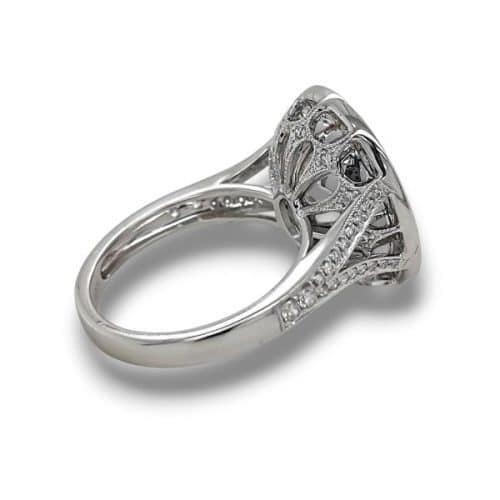 8.19 Carat Oval None Certified Diamond