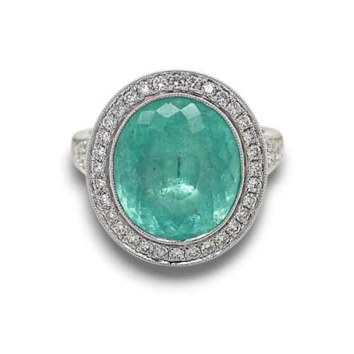 8.19 Carat Oval None Certified Diamond