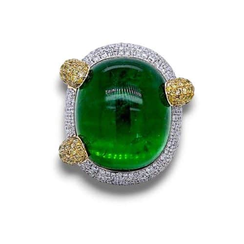 1.93 Carat Cabochon None Certified Diamond