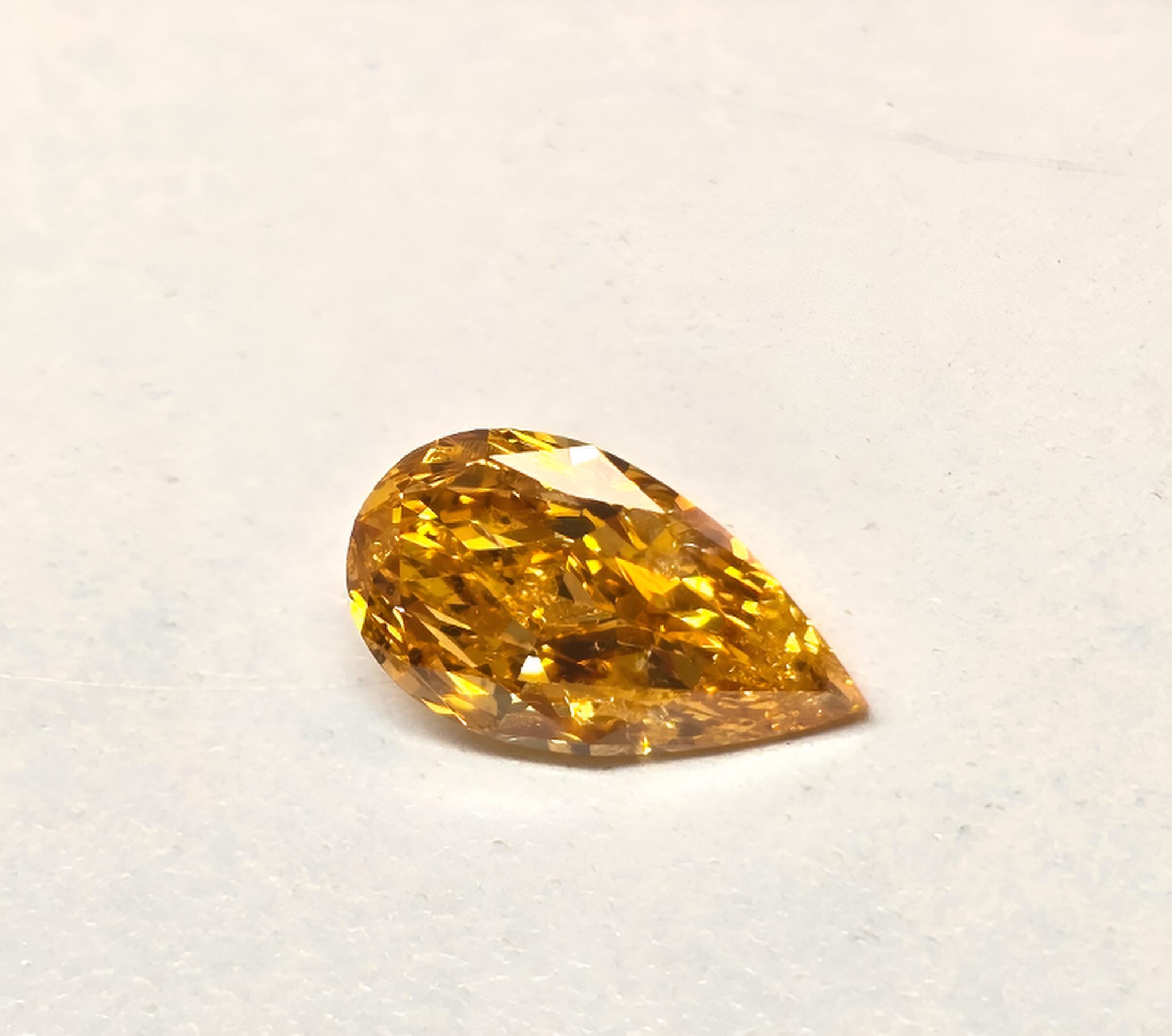 1.16 carat Carat Pear Brilliant GIA Certified Diamond