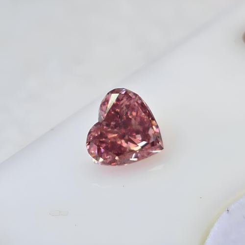 1.38 carat Carat Heart Modified Brilliant GIA Certified Diamond