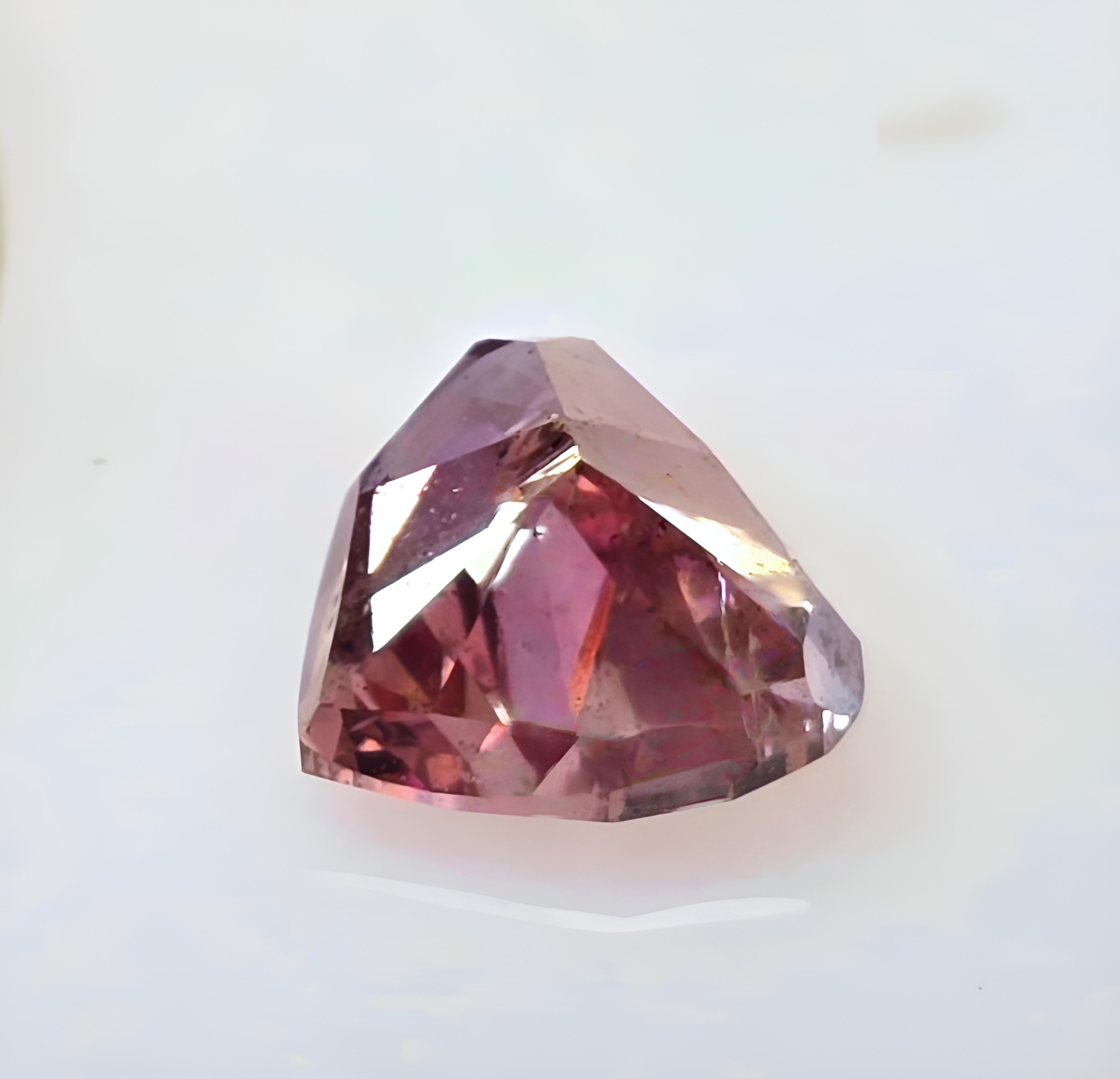 1.38 carat Carat Heart Modified Brilliant GIA Certified Diamond