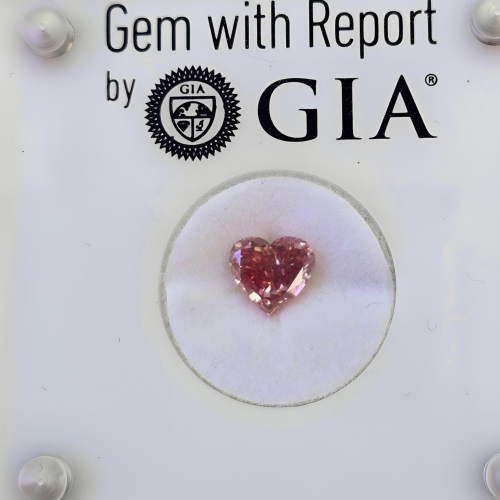 1.38 carat Carat Heart Modified Brilliant GIA Certified Diamond