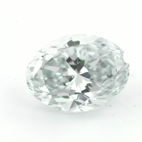 1.02 carat Carat Oval Brilliant Light Gray VS2 GIA Certified Diamond