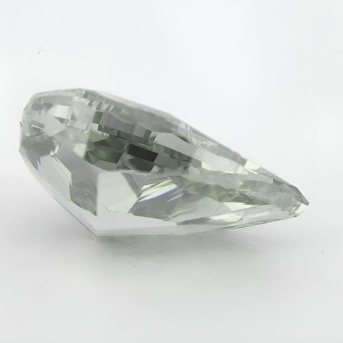 1.12 carat Carat Pear Mixed Cut Fancy Dark Green-Gray SI1 GIA Certified Diamond