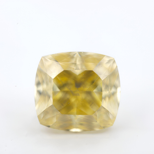 1.52 carat Carat Cushion Modified Brilliant Fancy Light Brownish Yellow VS1 GIA Certified Diamond