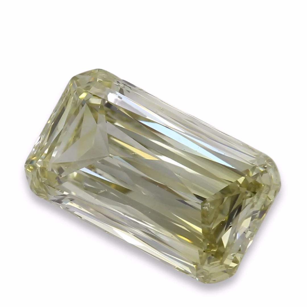 Chameleon Diamond - 3.01ct Natural Loose Fancy Yellow Green Cushion GIA SI2 - Image 5