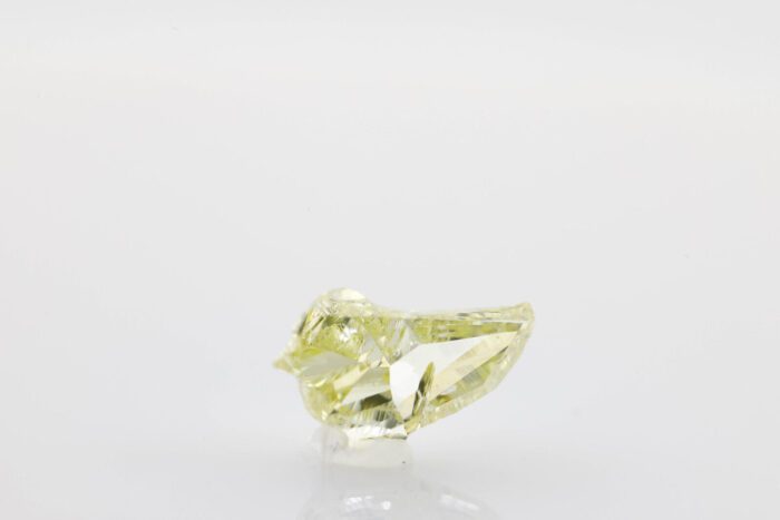 One Of A Kind - 0.78ct Natural Loose Fancy Yellow Color Diamond Bird Cut - Image 6