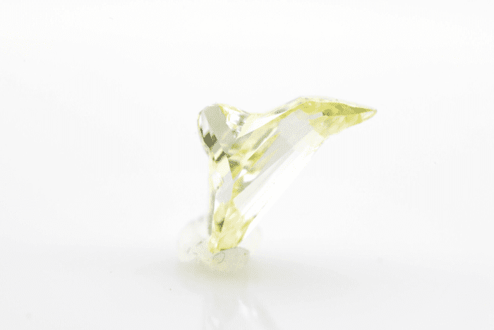 One Of A Kind - 2.13ct Natural Loose Fancy Yellow Color Diamond GIA Dolphine Cut