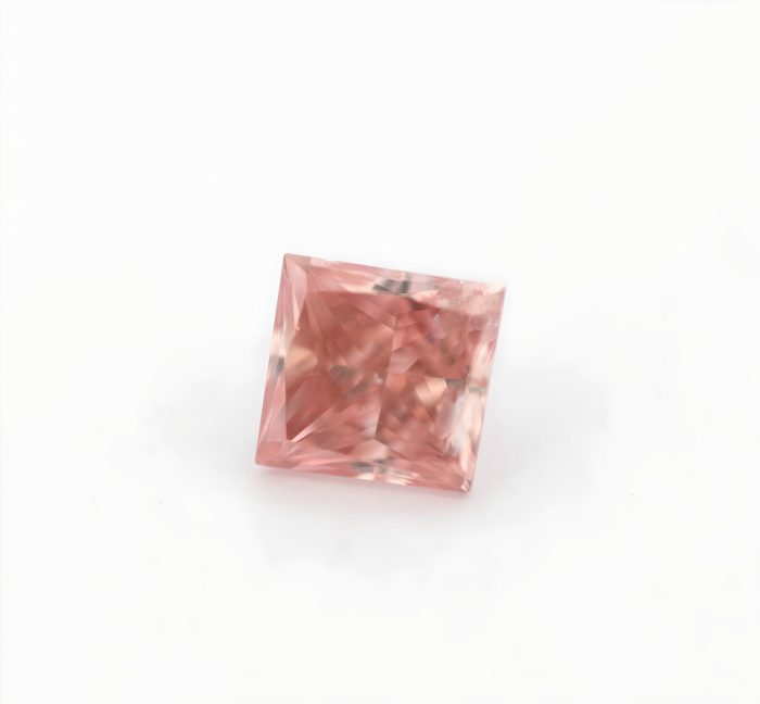 Pink Diamond 0.24ct Natural Loose Fancy Intense Pink Color Diamond GIA Princess - Image 2