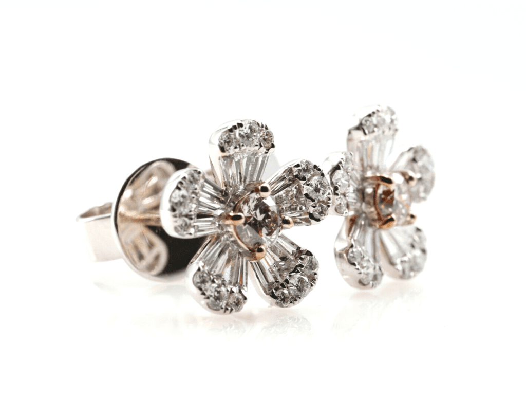 Argyle pink diamond earrings