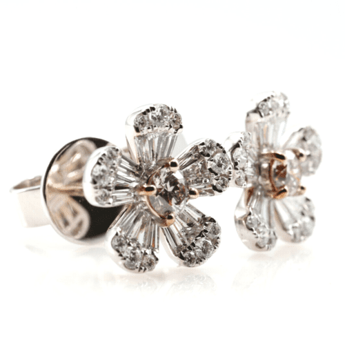 Argyle pink diamond earrings