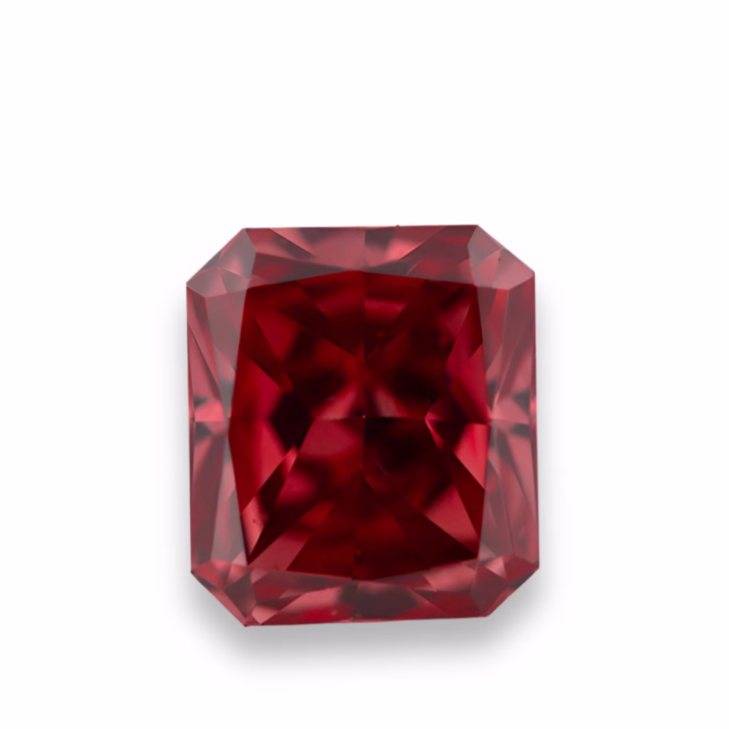 Natural red diamond