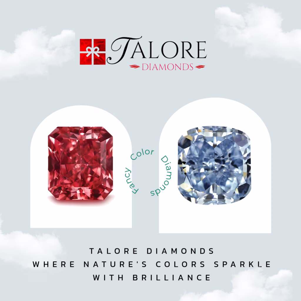 pink and blue diamonds
