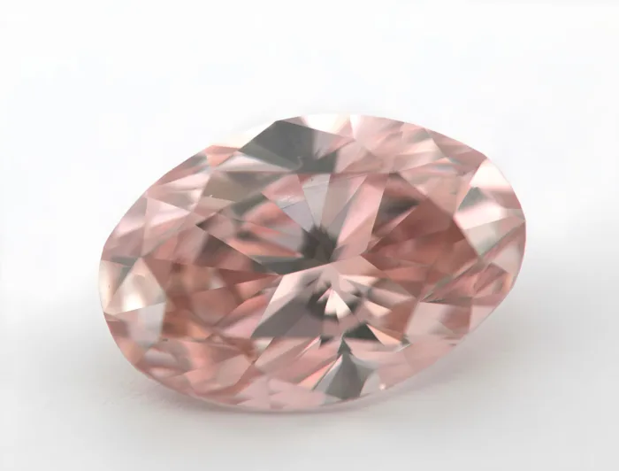 0.95ct Natural Loose Fancy Orangy Pink Diamond From Argyle Mine AUS PC2 GIA Oval - Image 8